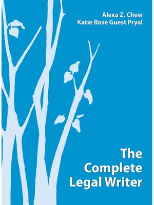 cover image of The Complete Legal Writer